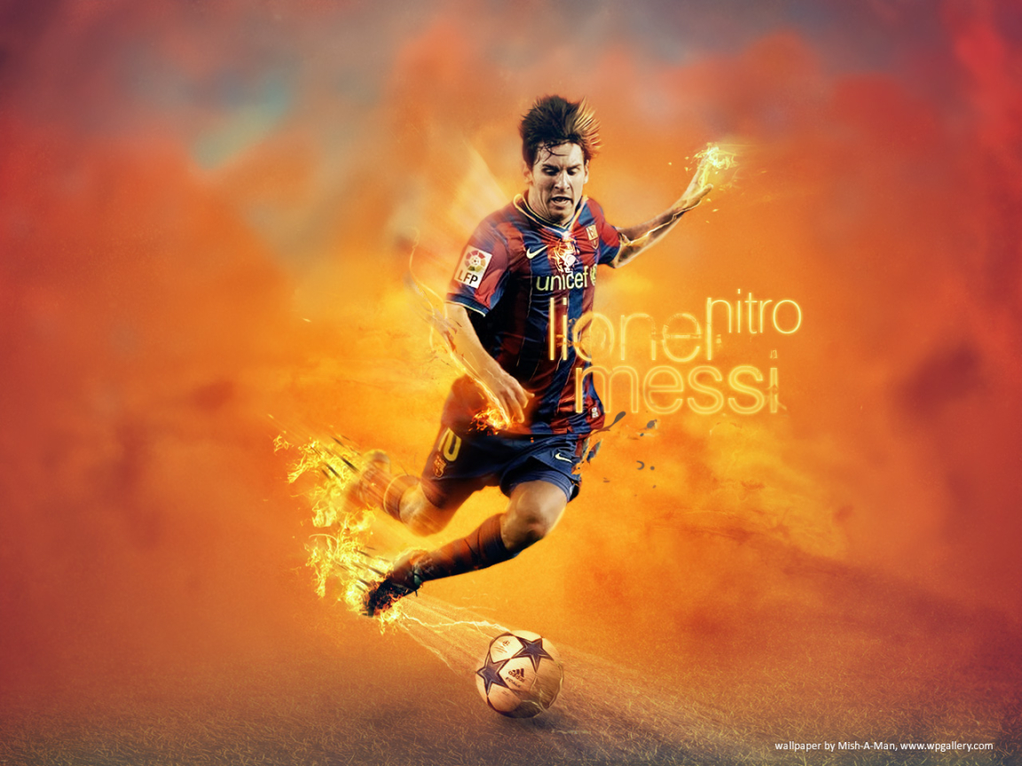 Lionel Messi for 1152 x 864 resolution