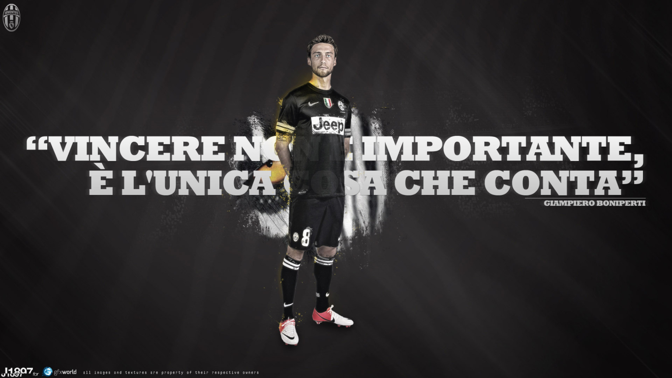 Claudio Marchisio for 1366 x 768 HDTV resolution