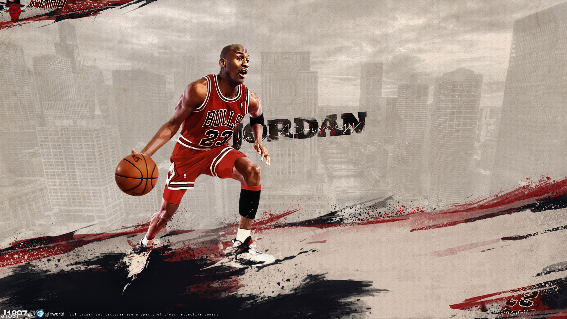 Michael Jordan by J1897