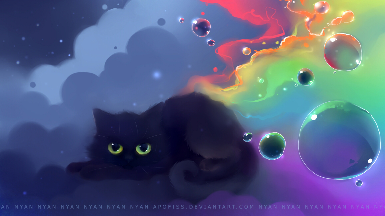 Nyan Realm for 1280 x 720 HDTV 720p resolution