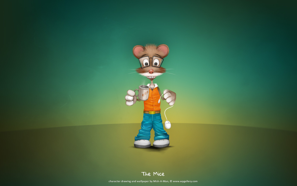 The Mice for 1024 x 640 widescreen resolution