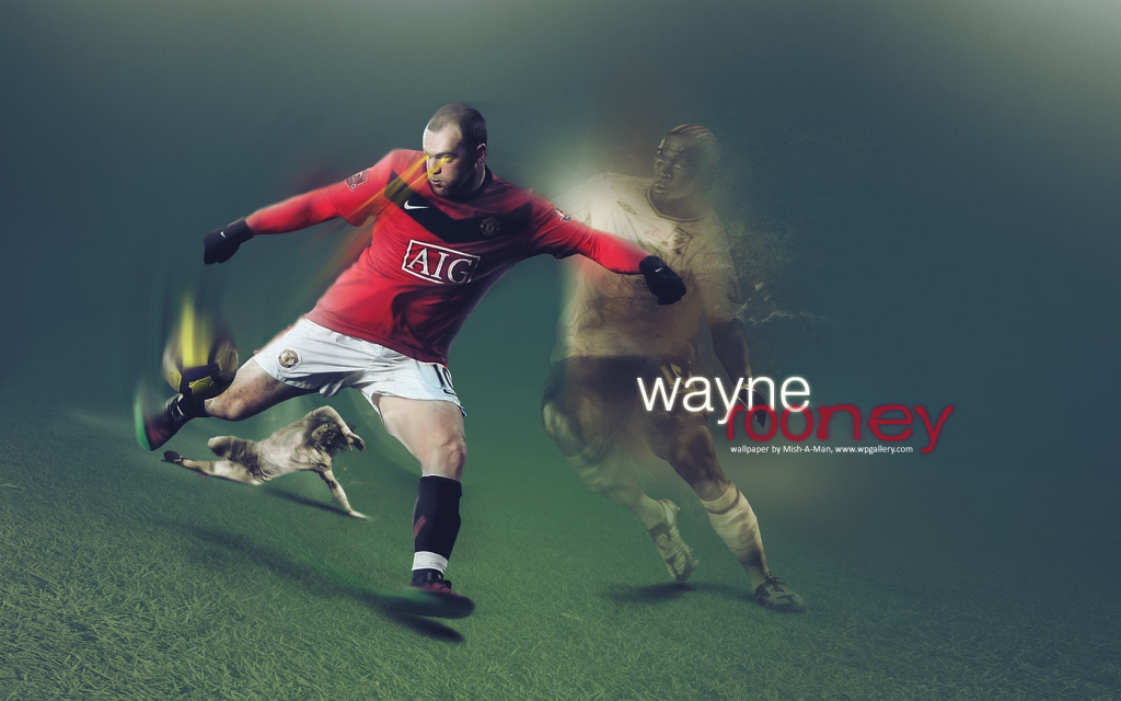 Wayne Rooney for 1024 x 640 widescreen resolution